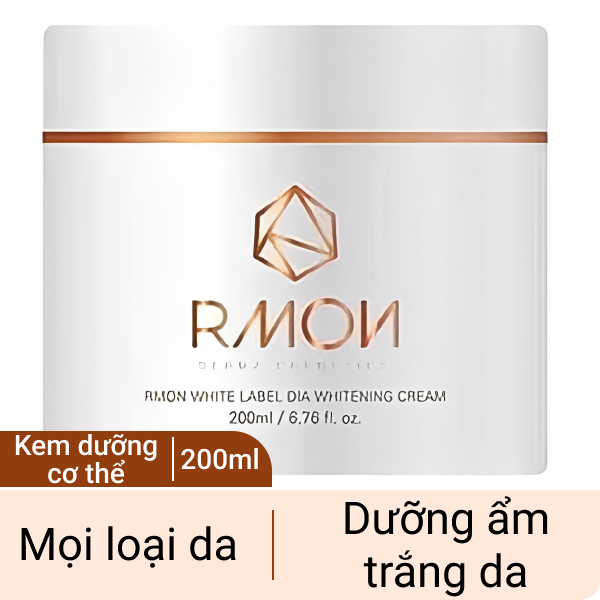 Kem dưỡng body Rmon trắng da 200ml