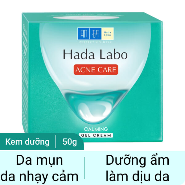Gel dưỡng Hada Labo Acne Care Calming cho da mụn 50g