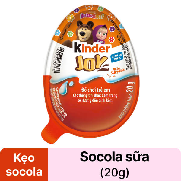 Socola trứng Kinder Joy cho bé gái 20g