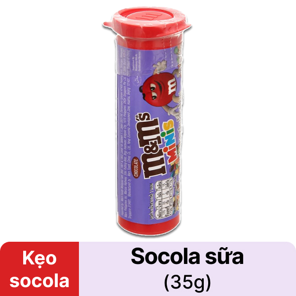 Kẹo socola M&M's Mini ống 35g