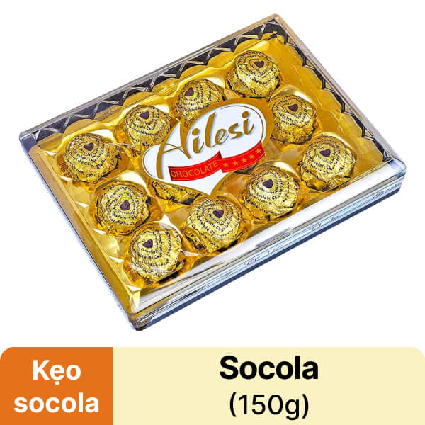 Socola Ailesi hộp chữ nhật 150g