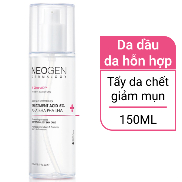 Toner tẩy tế bào chết Neogen 150ml