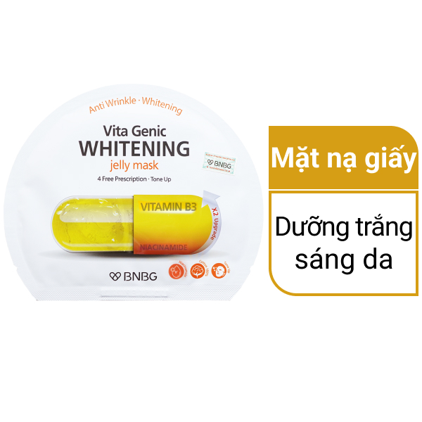 Mặt nạ giấy BNBG dưỡng trắng da 30ml