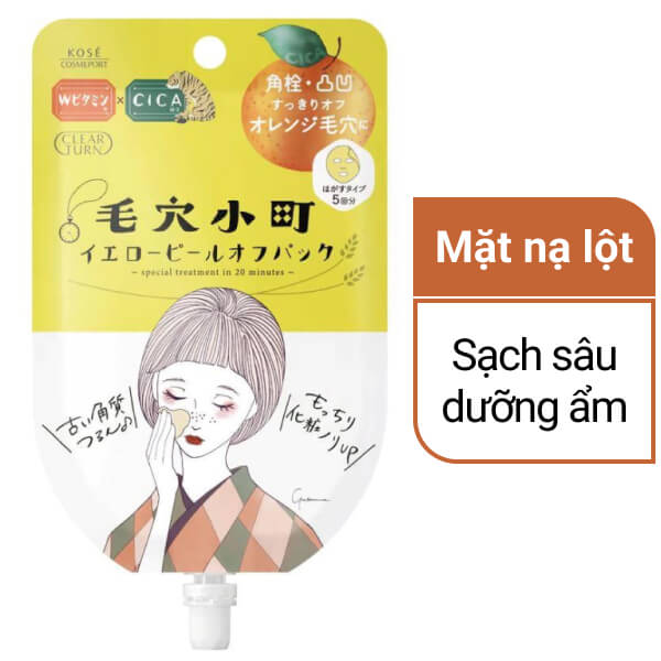 Mặt nạ Kosé hương cam (da thường/da khô)