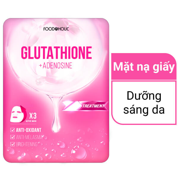 Mặt nạ Foodaholic Glutathione dưỡng sáng da 23ml