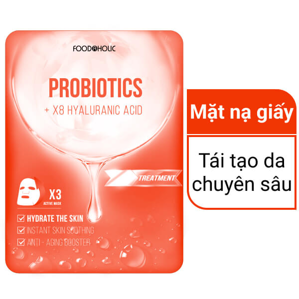 Mặt Nạ Foodaholic Probiotics tái tạo da 23ml