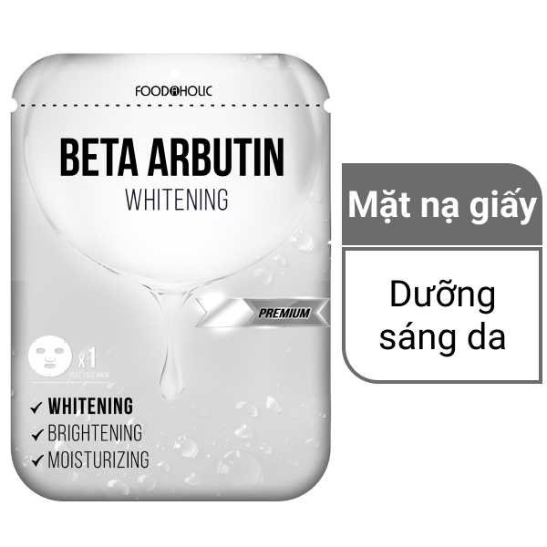 Mặt nạ Foodaholic Arbutin dưỡng sáng da 23ml
