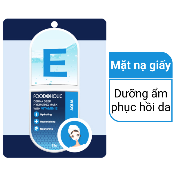 Mặt nạ Vitamin E Foodaholic phục hồi da 23g