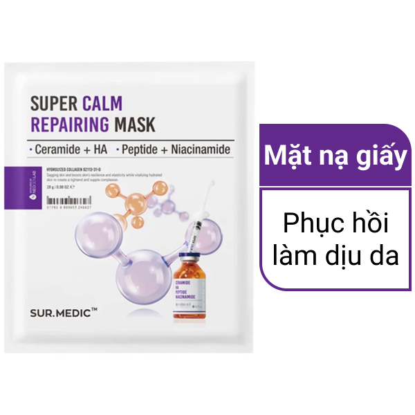 Mặt nạ Sur.Medic phục hồi & làm dịu da 28g