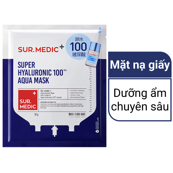 Mặt nạ Sur.Medic cấp ẩm chuyên sâu 30g