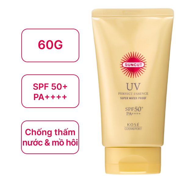 Tinh chất chống nắng Kosé Suncut chống thấm nước 60g