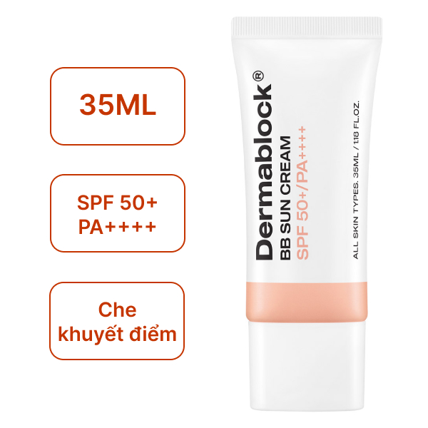 Kem chống nắng Dermablock che khuyết điểm 35ml