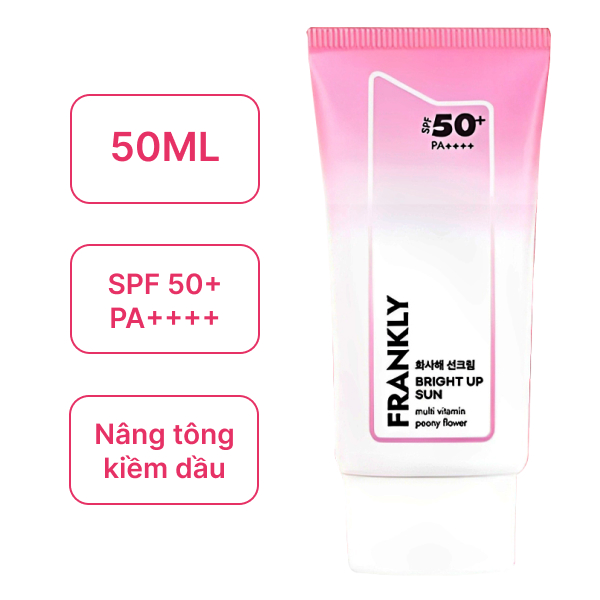 Kem chống nắng Frankly nâng tông 50ml