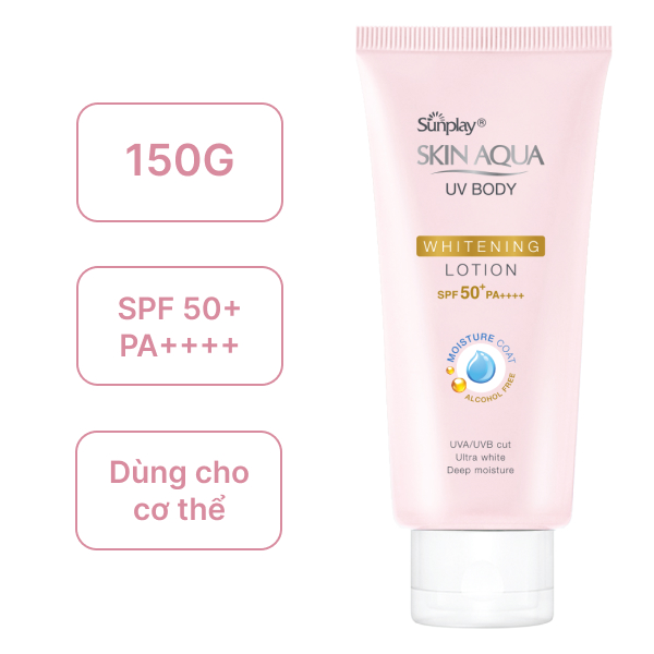 Chống nắng Sunplay dưỡng thể trắng mịn 150g