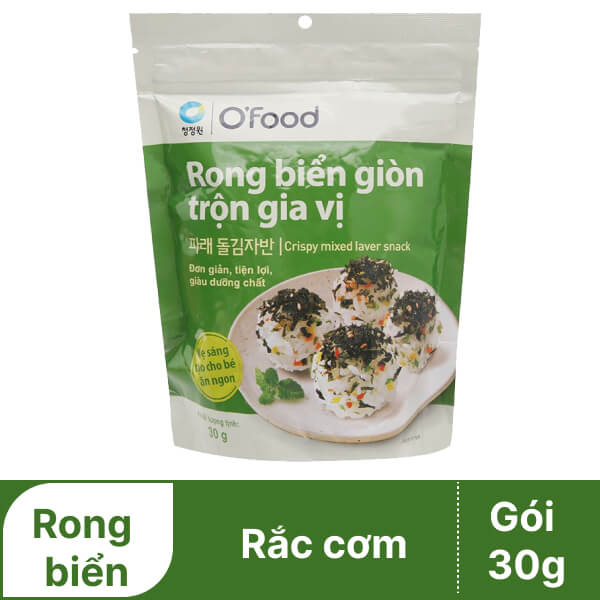 Rong biển giòn trộn gia vị O'food 30g