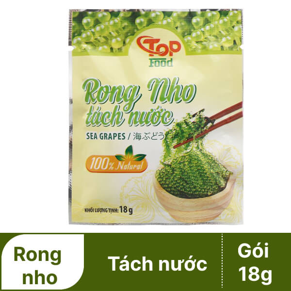 Rong nho tách nước Top Food 18g