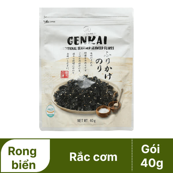 Rong biển trộn cơm truyền thống Genkai gói 40g Bách hóa XANH
