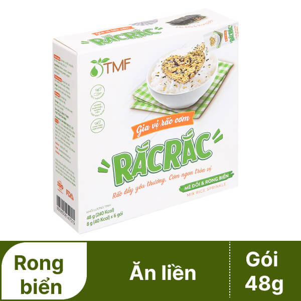 Gia vị rắc cơm rắc rắc Tâm Minh vị rong biển mè hộp 48g