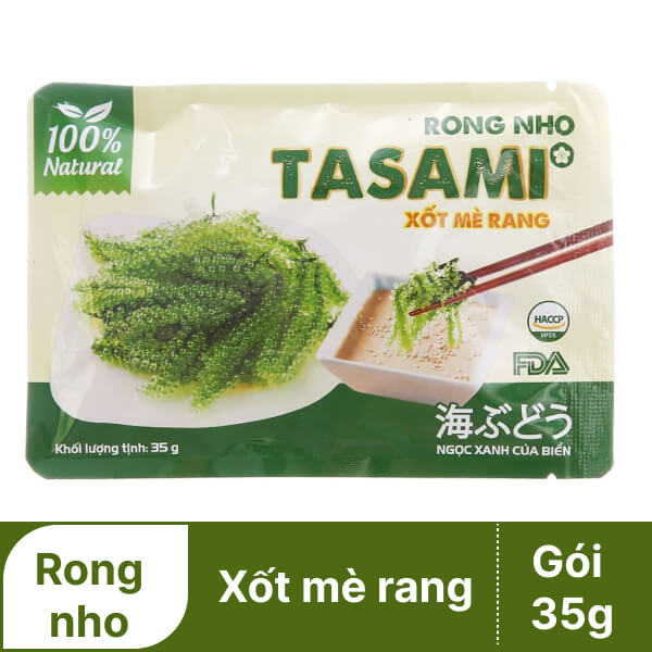 Rong nho Tasami xốt mè rang gói 35g