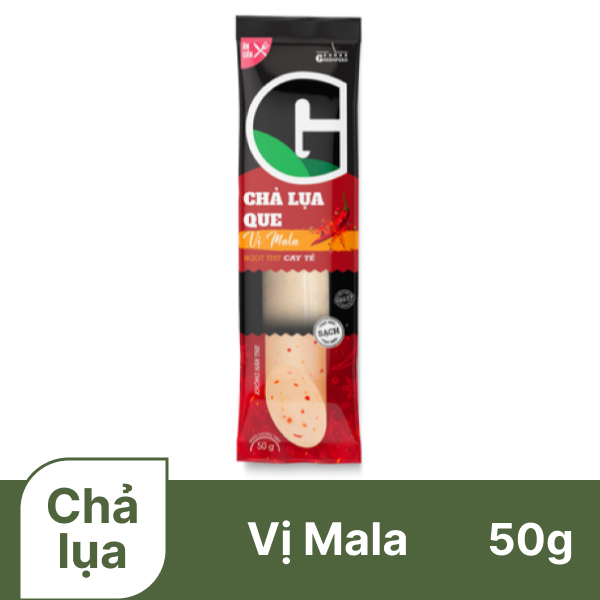 Chả lụa vị mala G Kitchen cây 50g