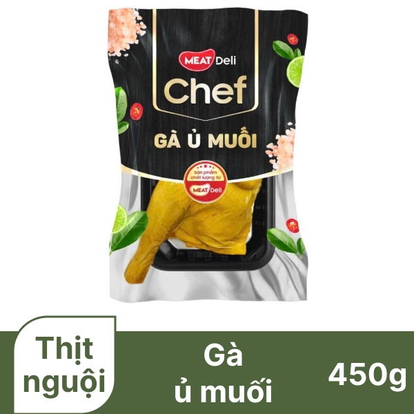 Gà ủ muối MEATDeli gói 450g
