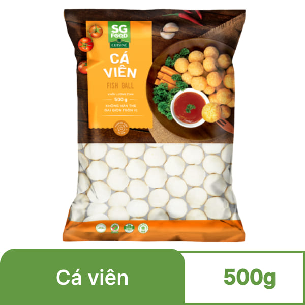 Cá viên SG Food gói 500g