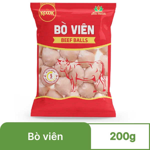 Bò viên Hoa Doanh gói 200g