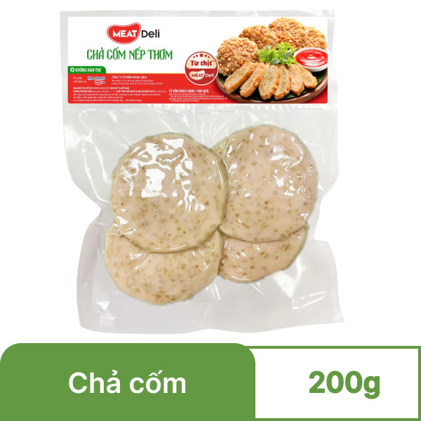 Chả cốm nếp thơm MEATDeli gói 200g