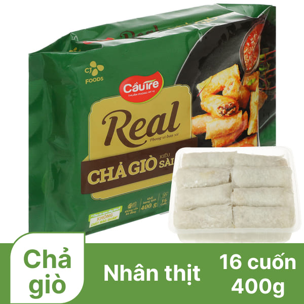 Chả giò nhân thịt Cầu Tre 400g