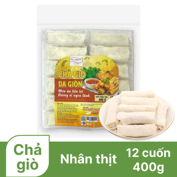 Chả giò da giòn Tân Việt Sin 400g