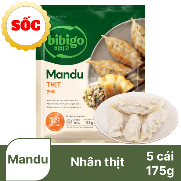 Bánh xếp thịt Bibigo 175g