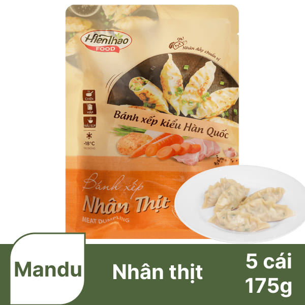 Bánh xếp nhân thịt Hiền Thảo gói 175g