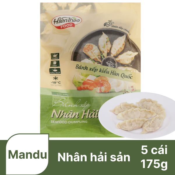Bánh xếp nhân hải sản Hiền Thảo gói 175g