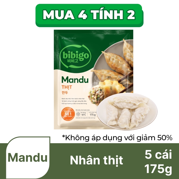 Bánh xếp thịt Bibigo 175g