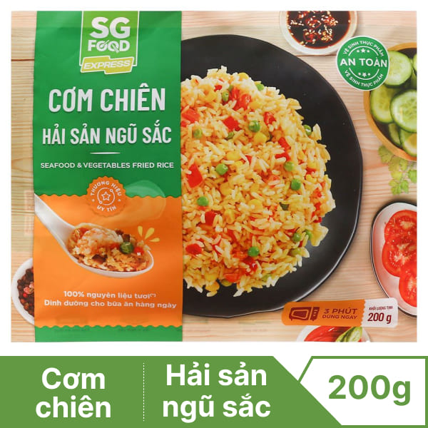Cơm chiên hải sản SG Food 200g