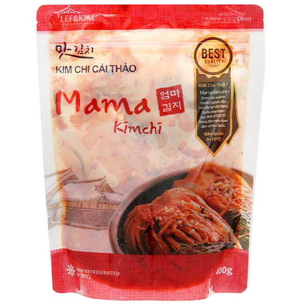 Kim chi cải thảo Mama gói 400g