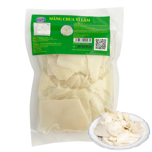 Măng chua Vĩ Lâm gói 350g