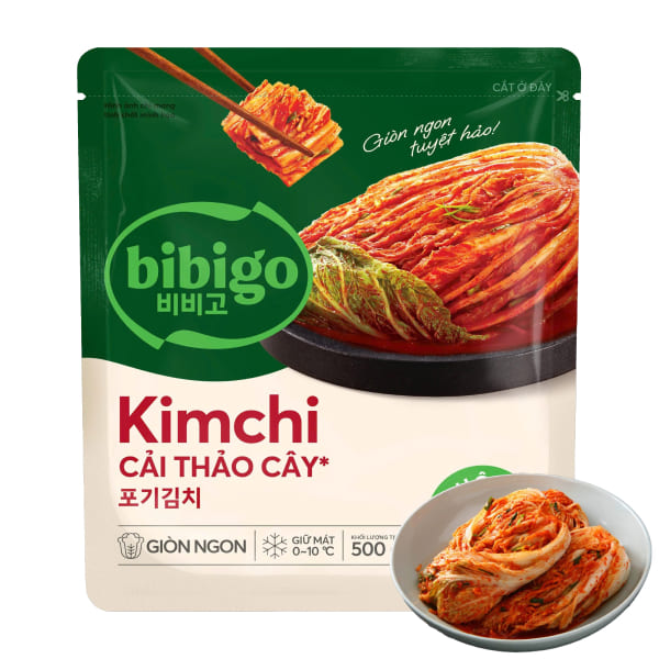 Kim chi cải thảo cây Bibigo 500g