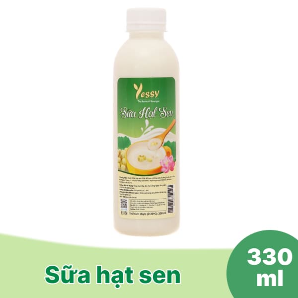 Sữa hạt sen Yessy chai 330ml