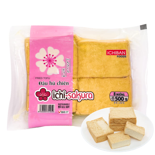 Tàu hũ chiên Ichi Sakura gói 500g
