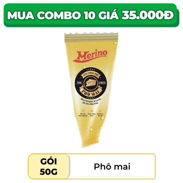 Sữa chua dẻo phô mai Merino gói 50g