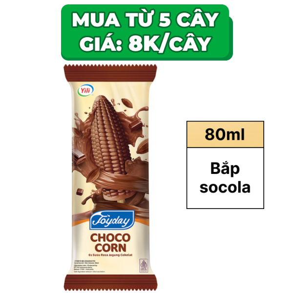 Kem bắp socola Joyday cây 80ml