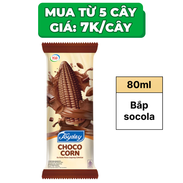 Kem bắp socola Joyday cây 80ml