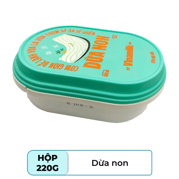 Kem dừa Vinamilk mịn hộp 220g