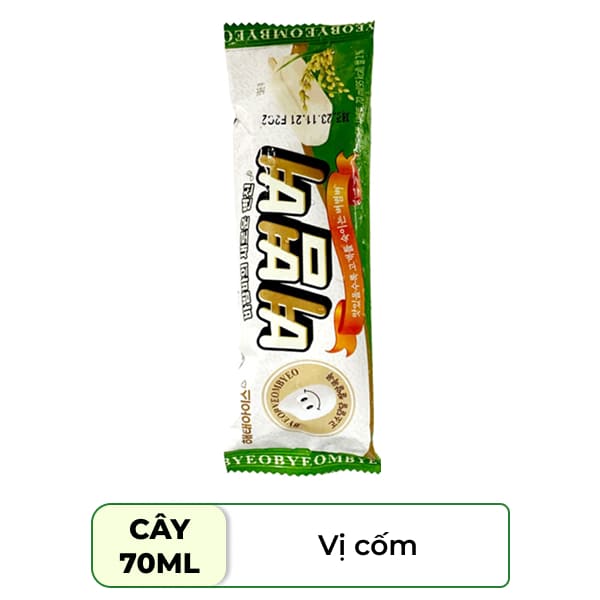 Kem vị cốm Binggrae cây 70ml