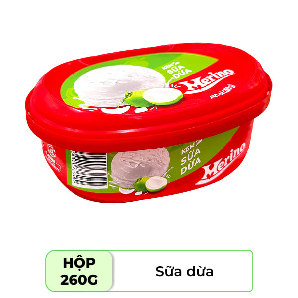 Kem sữa dừa Merino hộp 260g