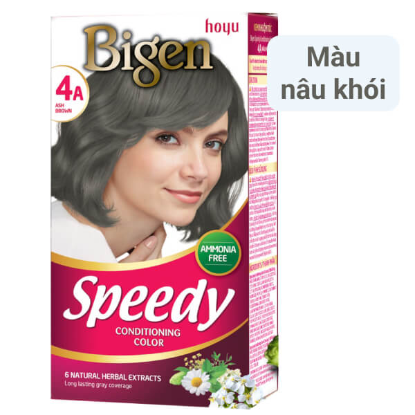 Thuốc nhuộm tóc Bigen Speedy 4A nâu khói