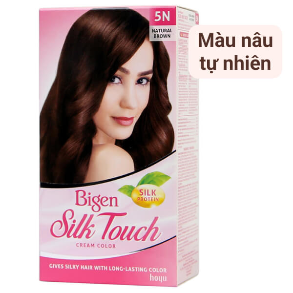 Thuốc nhuộm tóc Bigen 5N nâu tự nhiên