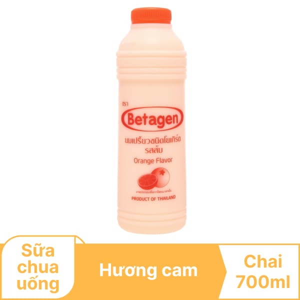 Sữa hương cam Betagen chai 700ml