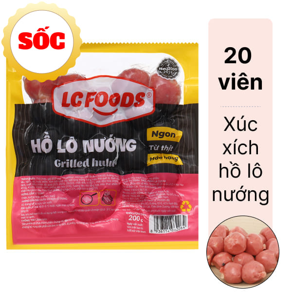 Xúc xích hồ lô nướng La Cusina gói 200g